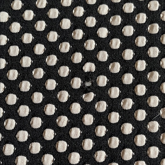 2 for $20 LuLaRoe Nicole dress Black and White Polka Dot fit and flare - Picture 10 of 11